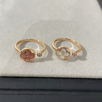 [Everoly JW]SUN 1 DIAMOND PINK MOP RING