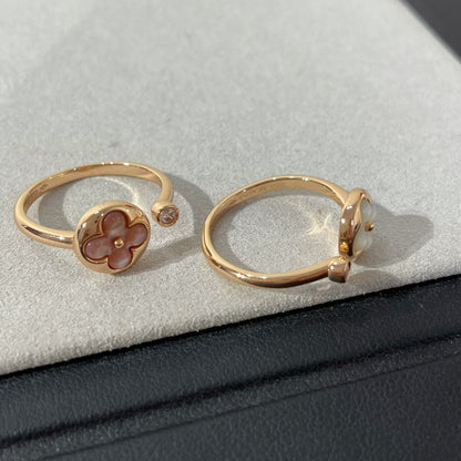 [Everoly JW]SUN 1 DIAMOND PINK MOP RING