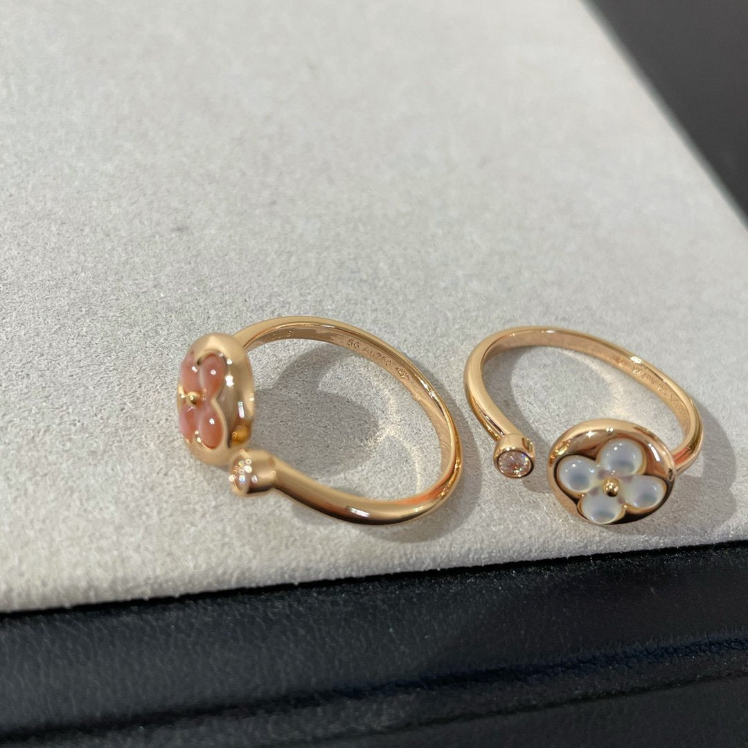 [Everoly JW]SUN 1 DIAMOND PINK MOP RING