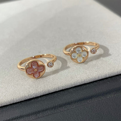 [Everoly JW]SUN 1 DIAMOND PINK MOP RING