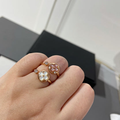 [Everoly JW]SUN 1 DIAMOND PINK MOP RING
