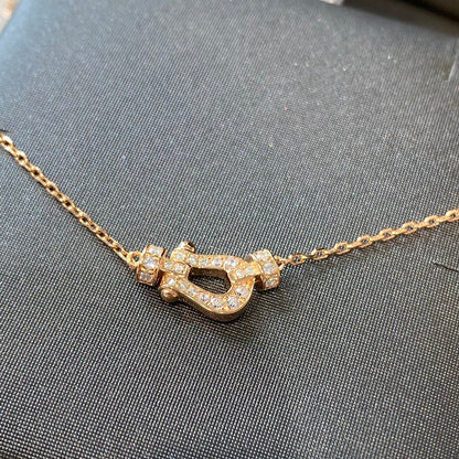 [Everoly JW]FORCE 10 DIAMOND PINK GOLD NECKLACE MINI MODEL