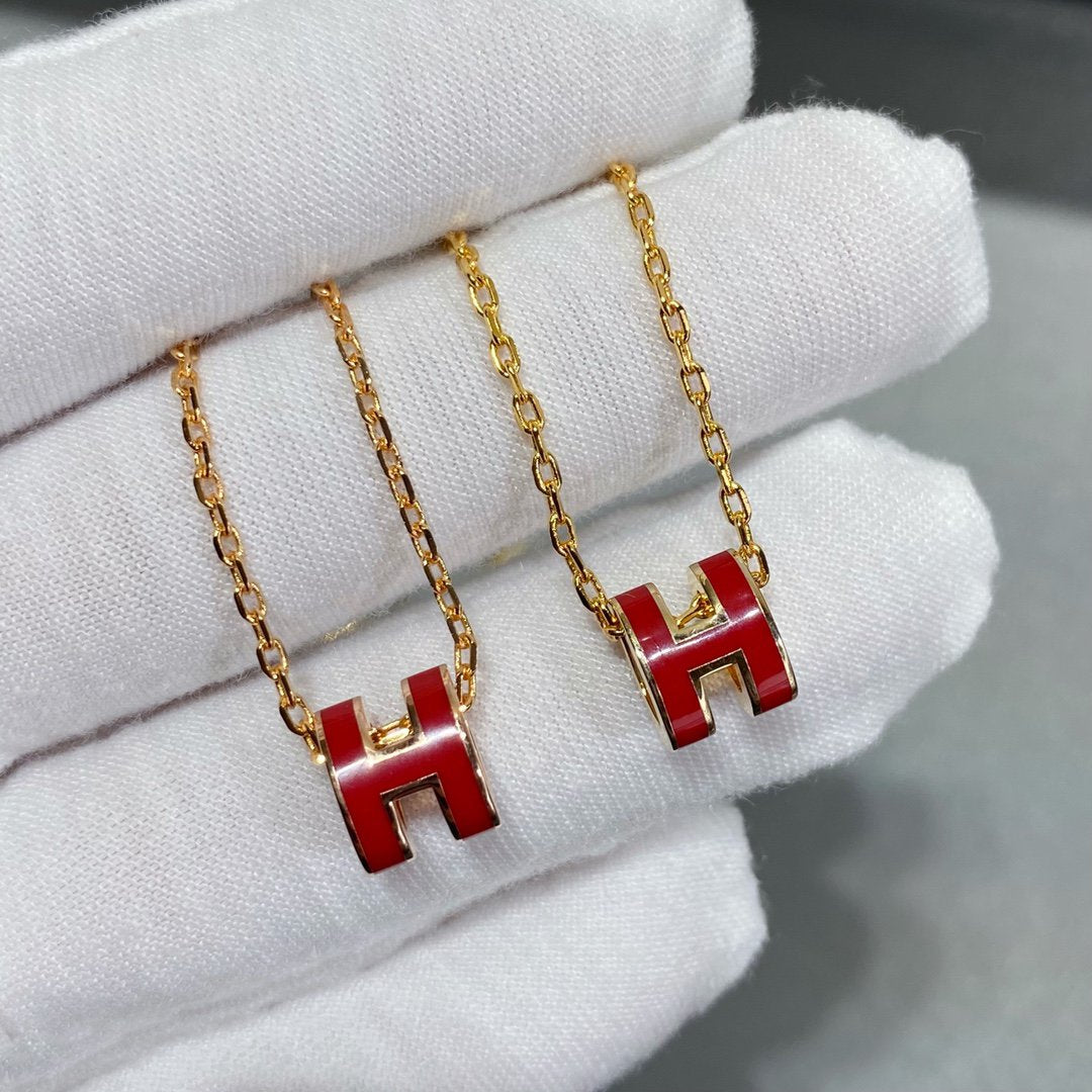 [Everoly JW]MINI POP H NECKLACE