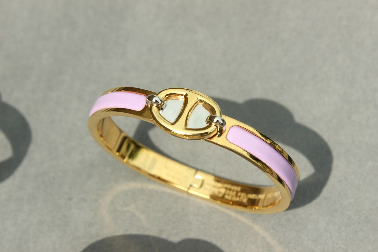 [Everoly JW]CLIC CHAINE GOLD BRACELET