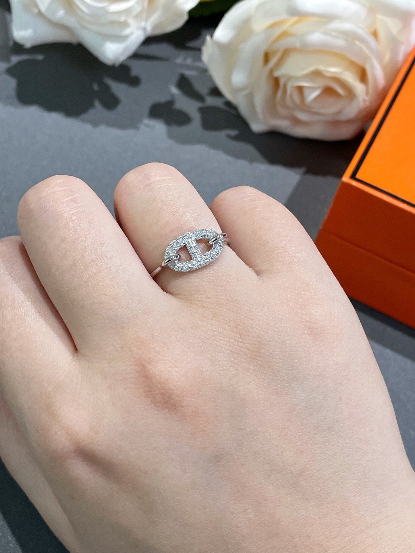 [Everoly JW]RONDE SMALL DIAMOND RING