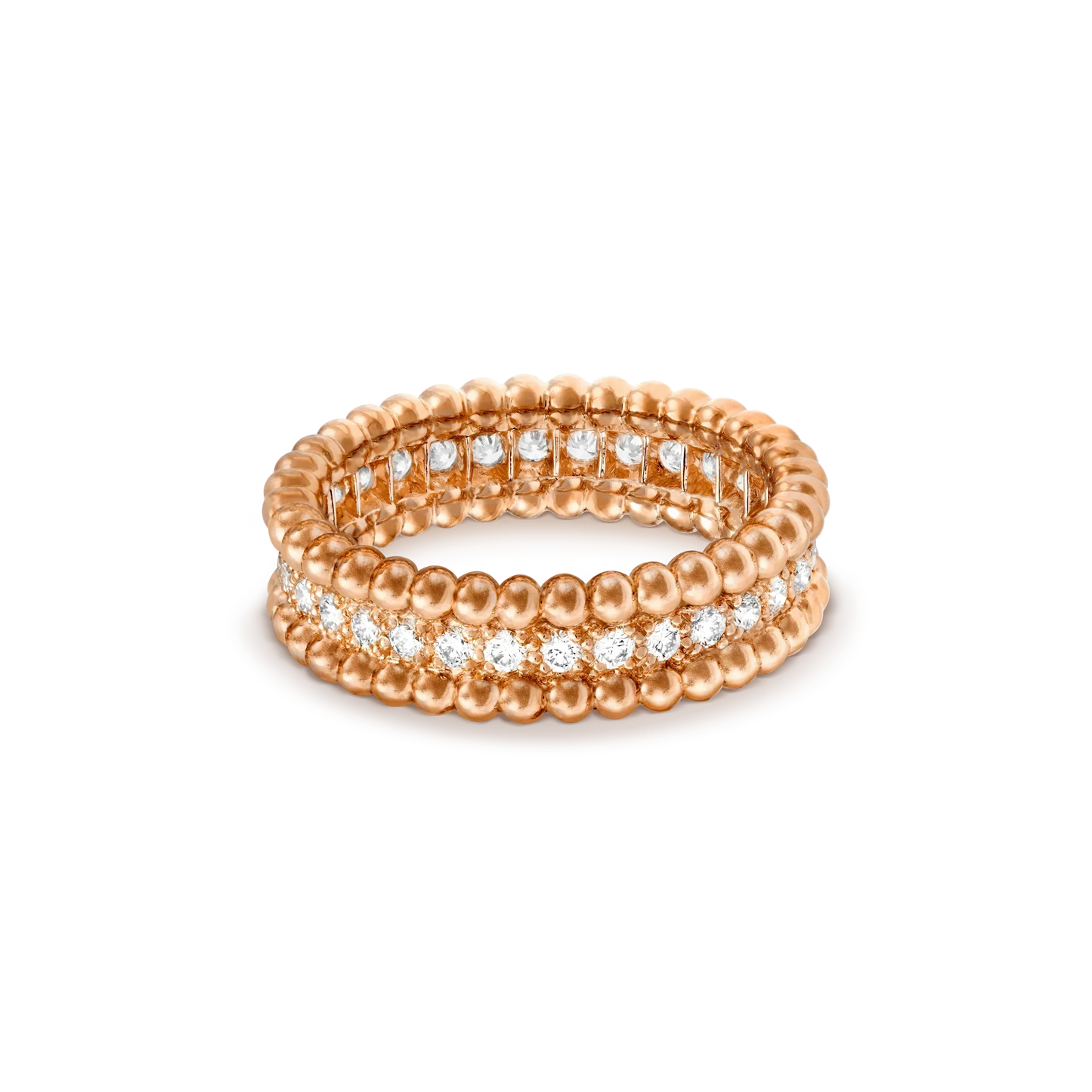 [Everoly JW]PERLEE DIAMOND ROSE GOLD RING