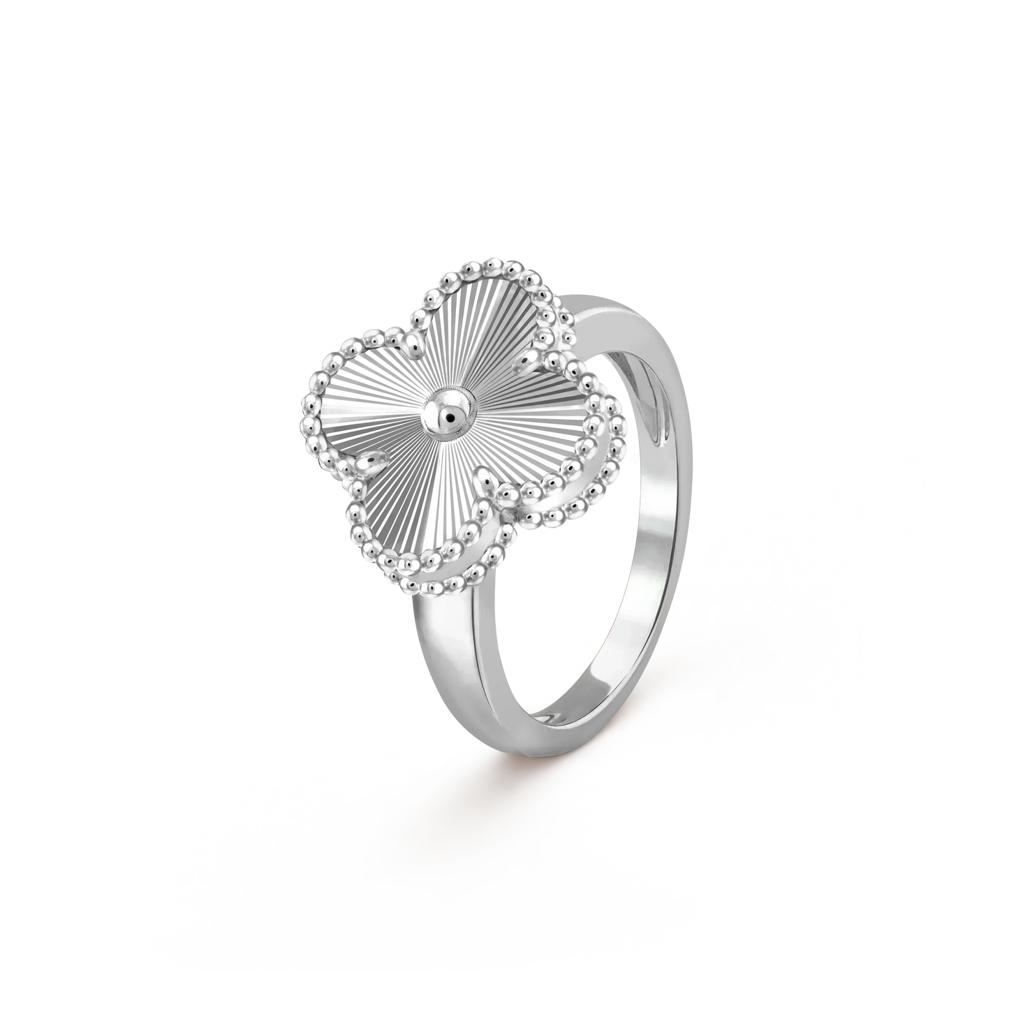 [Everoly JW]CLOVER SILVER RING