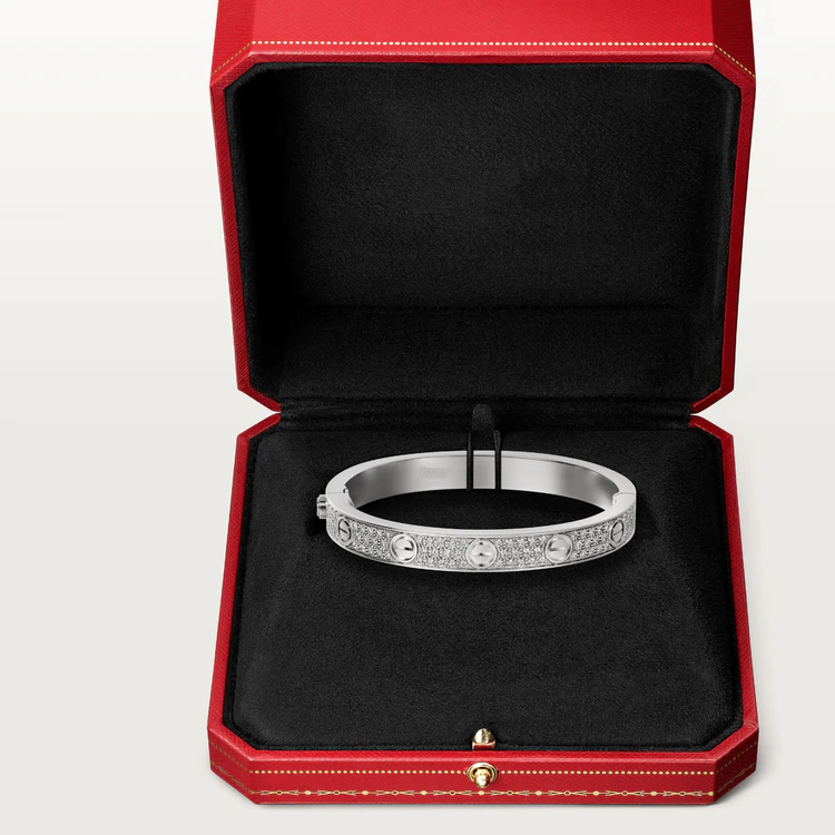 [Everoly JW]LOVE BRACELET 6.1MM DIAMOND-PAVED