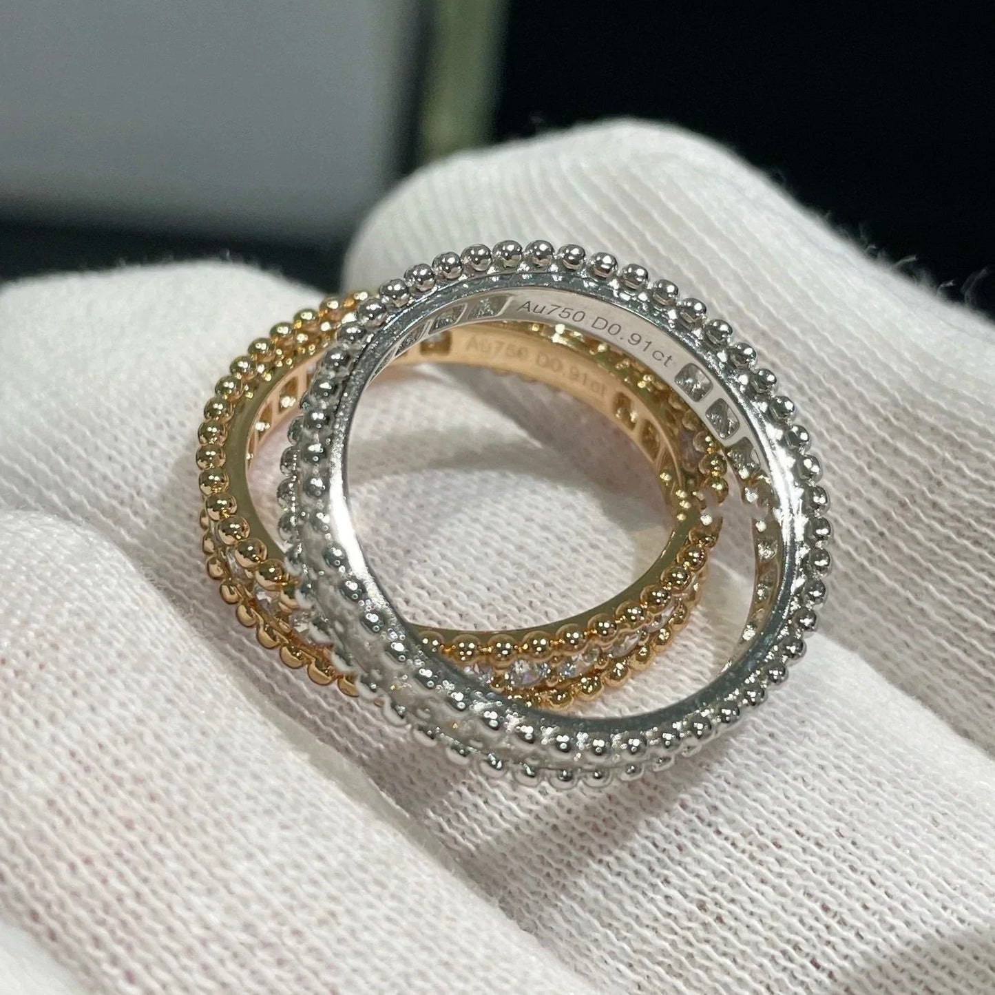 [Everoly JW]PERLEE DIAMOND SILVER RING