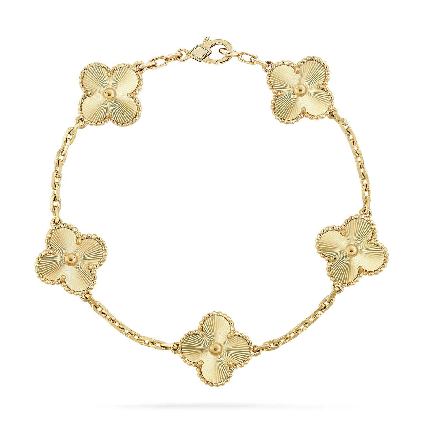 [Everoly JW]  CLOVER 5 MOTIF LASER BRACELET COLLECTION