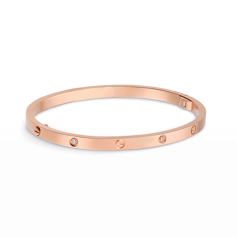 [Everoly JW]LOVE BRACELET 3.65MM 6 DIAMONDS