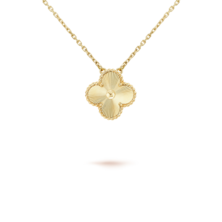 [Everoly JW]CLOVER 15MM LASER NECKLACE