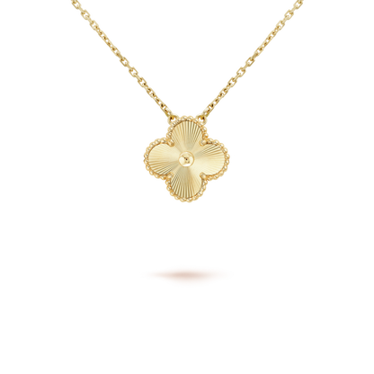 [Everoly JW]CLOVER 15MM LASER NECKLACE