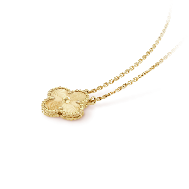 [Everoly JW]CLOVER 15MM LASER NECKLACE