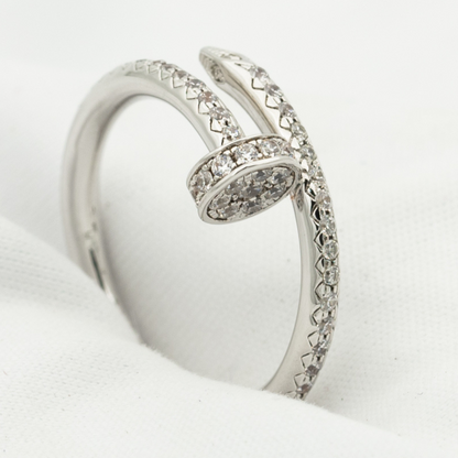 [Everoly JW]JUSTE RING 1.8MM SILVER DIAMONDS