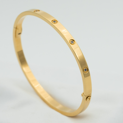 [Everoly JW]LOVE BRACELET 3.65MM 10 DIAMONDS