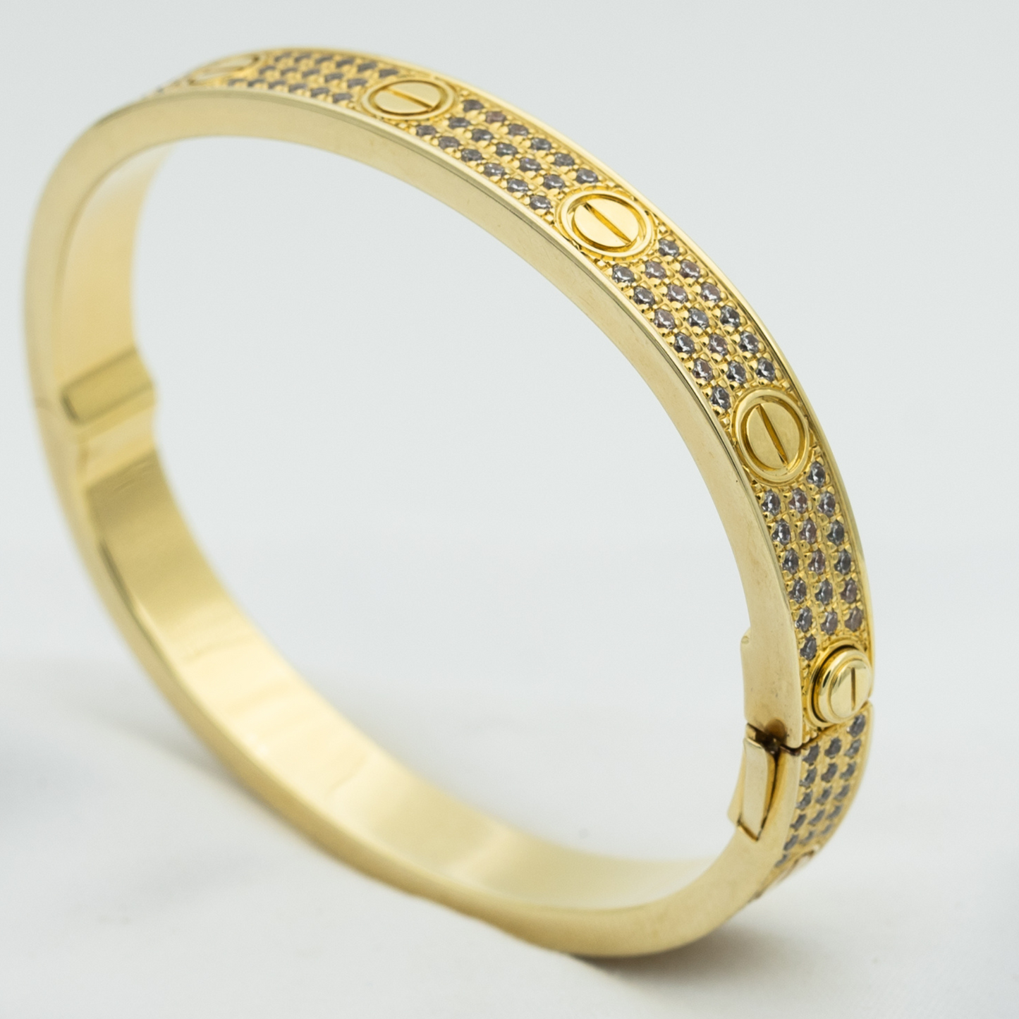 [Everoly JW]LOVE BRACELET 6.1MM DIAMOND-PAVED