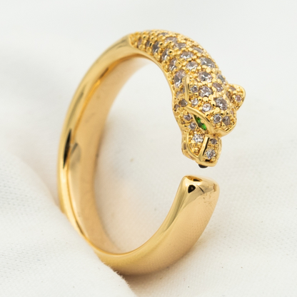 [Everoly JW]PANTHERE RING DIAMOND 7.3MM