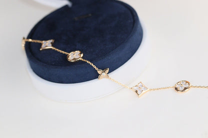 [Everoly JW]LEAF CLOVER BRACELET
