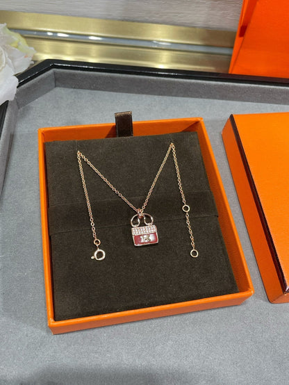 [Everoly JW]H CIRCE MOISSANITE PENDANT NECKLACE GOLD