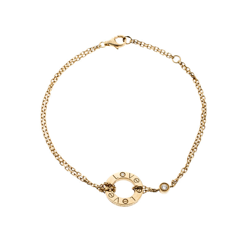 [Everoly JW]LOVE BRACELET 2 DIAMOND