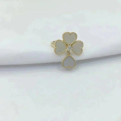 [Everoly JW]SWEET CLOVER WHITE MOP RING
