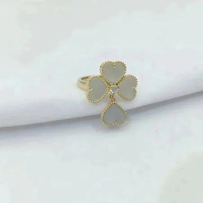 [Everoly JW]SWEET CLOVER WHITE MOP RING