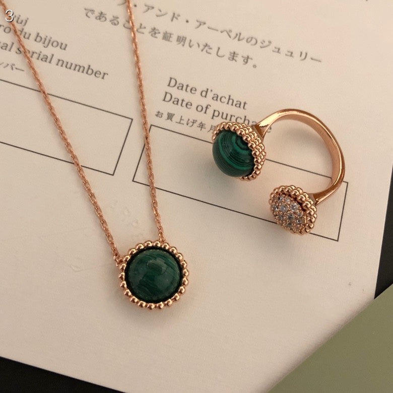 [Everoly JW]PERLEE COULEURS DIAMOND ROSE GOLD BETWEEN THE FINGER RING