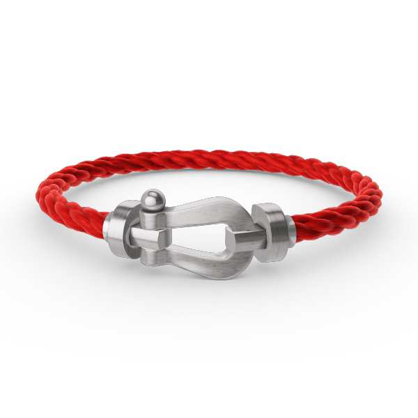 [Everoly JW]FORCE LARGE HORSESHOE NO DIAMOND BRACELET SILVER
