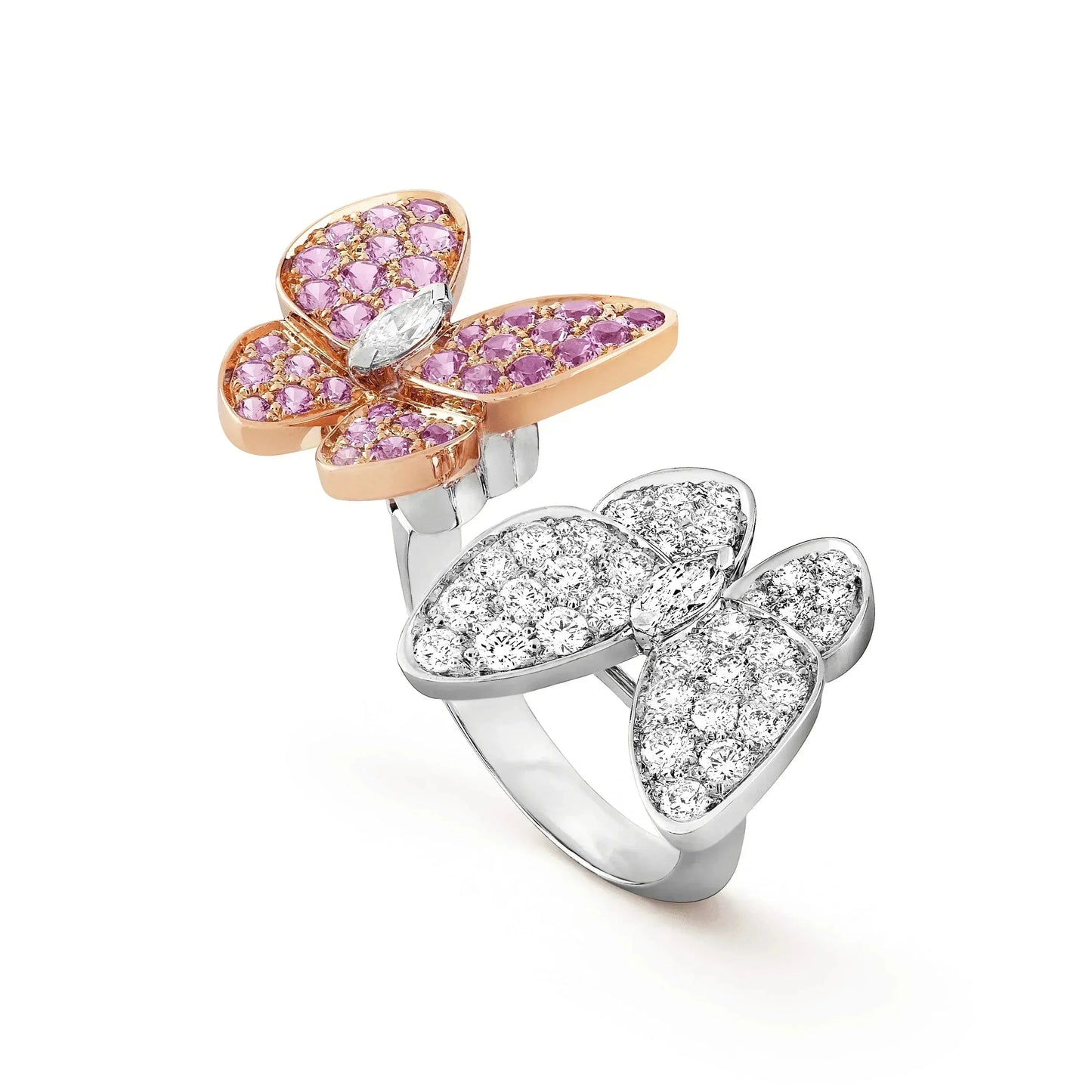 [Everoly JW]TWIN BUTTERFLY DIAMOND RING